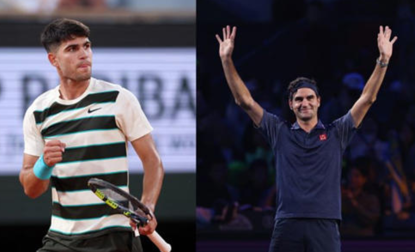 Carlos Alcaraz Hailed as Roger Federer’s True Heir After Quarter-Final Run in Roland Garros