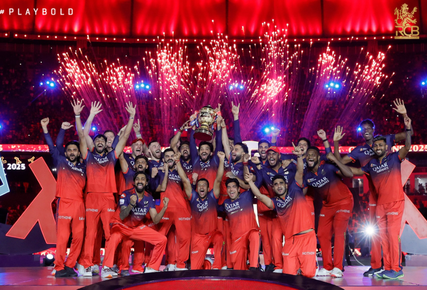 Bengaluru Roars as RCB Lifts Maiden IPL Trophy 2025; Allu Arjun, Vijay-Rashmika, Sonu Sood Lead Celebrity Congratulatory Messages