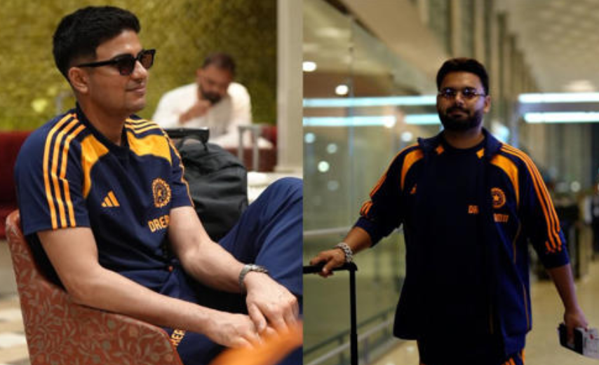 Shubman Gill-Led Team India Showcases New Training Kit As They Depart For England Tour, Ushering in a New Test Era
