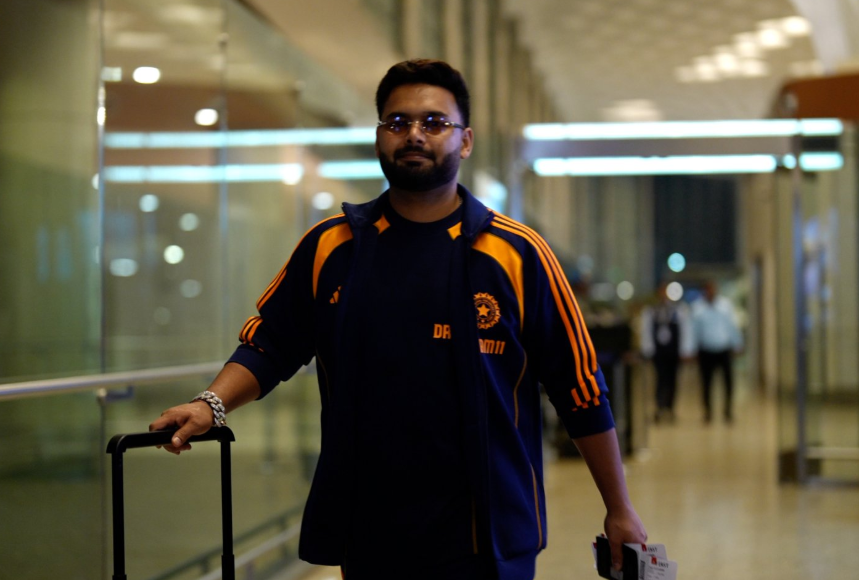 Rishabh Pant’s Hilarious Response to ‘Where is Rohit Sharma?’ Question at Airport Goes Viral