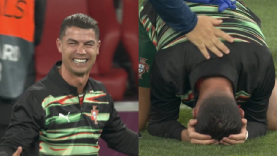 Ronaldo Breaks Down in Tears After Portugal Beats Spain to Win Nations League