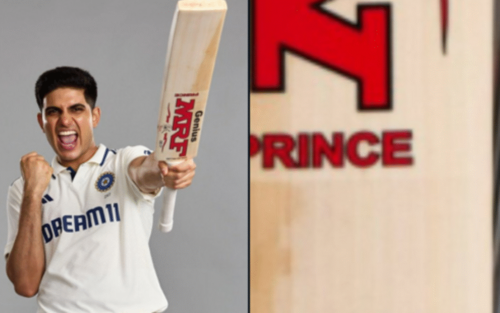 Shubman Gill’s Latest MRF Bat Irks Fans: ‘Sachin Tendulkar Never Wrote GOD, Virat Kohli Never Used KING’