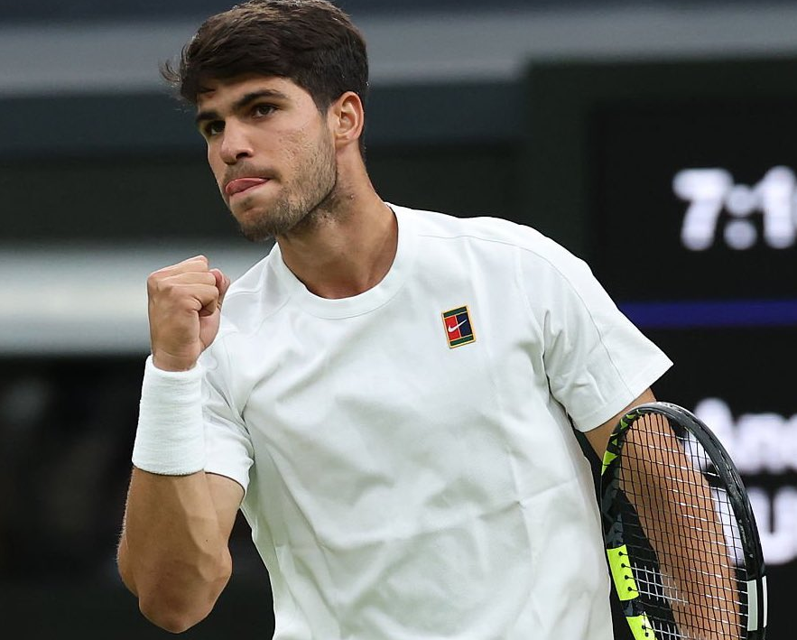 Alcaraz Overcomes Rublev in Four Sets, Eyes Third Straight Wimbledon Title