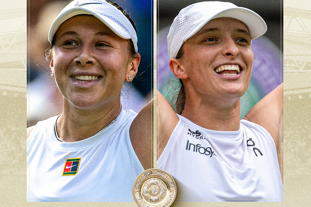Swiatek Ends Well Fought Wait for Wimbledon Final, Sets Up Clash with Anisimova