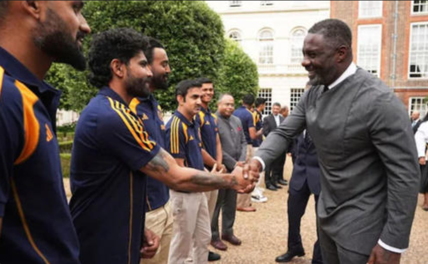 Star Struck in London: Bumrah, Pant, and Gill Meet Idris Elba at King Charles’ Home