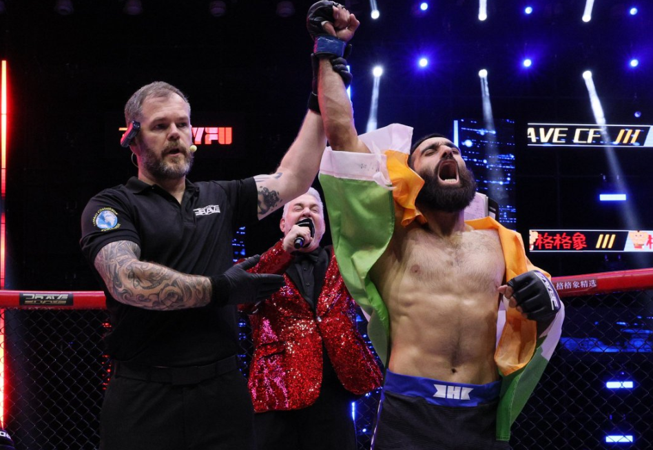 Meet Owais Yaqoob: Kashmir’s MMA Star Making History with BRAVE CF Debut Win