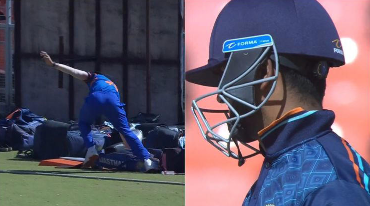 Rajasthan bowler grabs stunning catch on boundary to remove Virat in SMAT 2025—watch