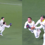 Ashes 2025–26: Carey Holds Stunning Catch Despite Collision With Labuschagne